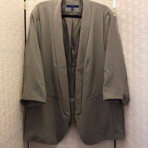 2X Apt 9 Grey Suit Jacket Blazer